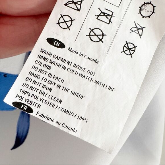 NEW Joseph Ribkoff Floral & Dot Blouse Style 222209 Size 12 - Picture 14 of 14